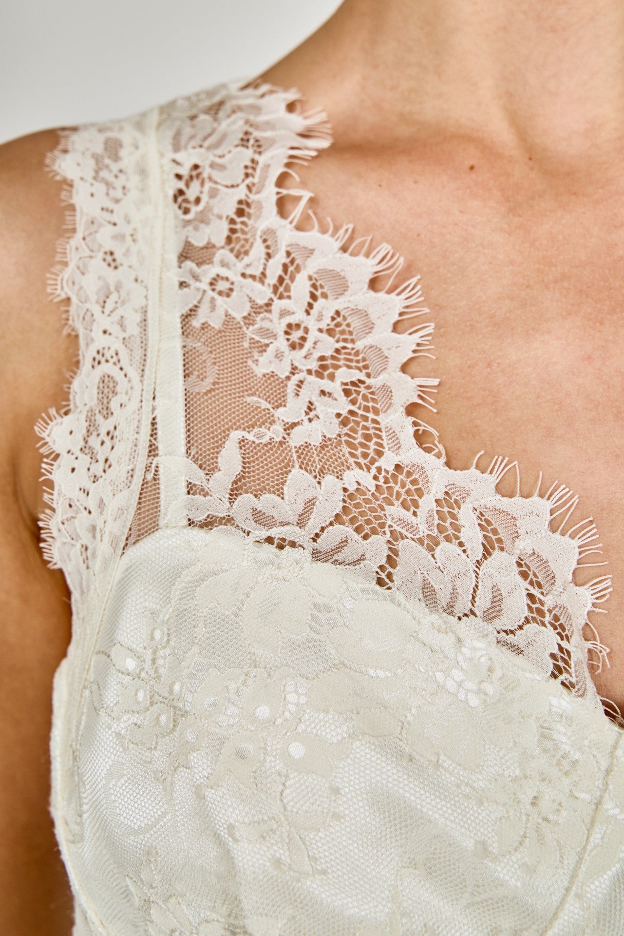Ivory Lace Dress