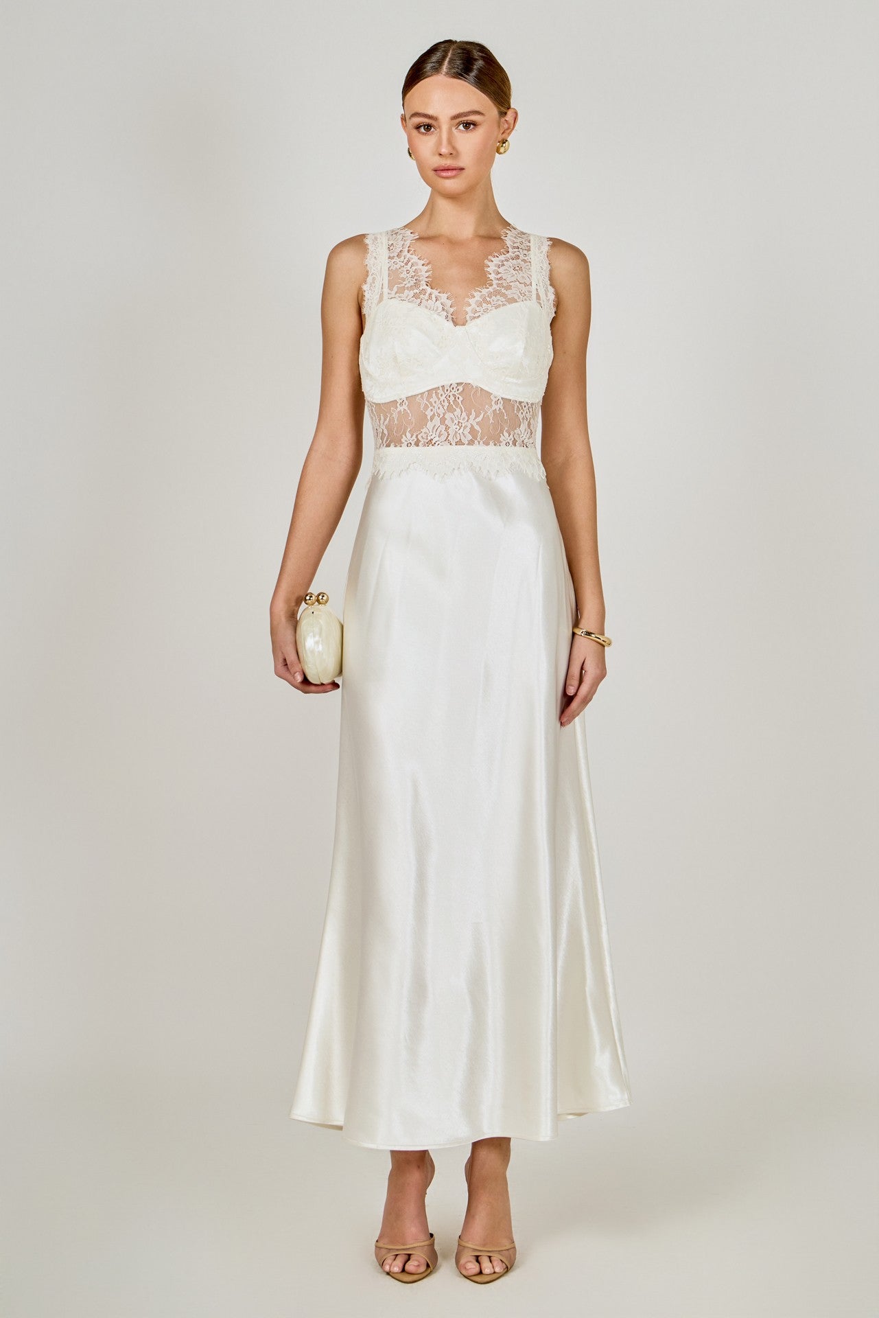 Ivory Lace Dress