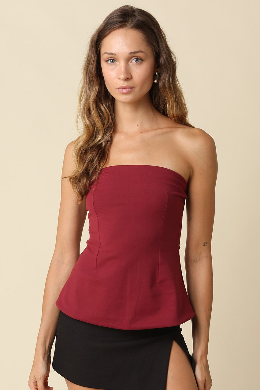 The Mika Strapless Top