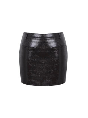 Low-Rise Mini Skirt