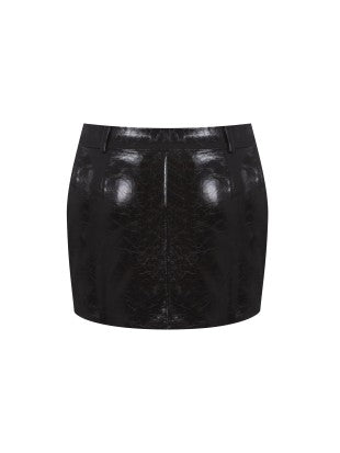 Low-Rise Mini Skirt
