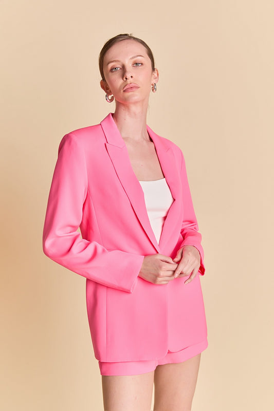 Neon Pink Blazer