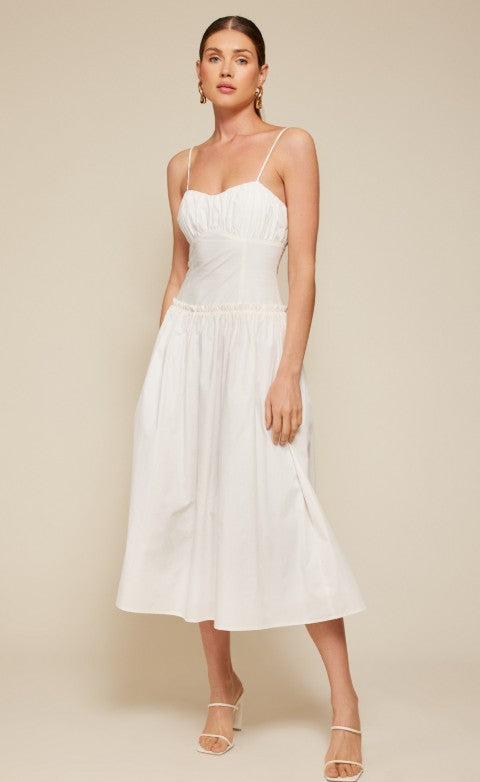 Designer White Maxi Dress