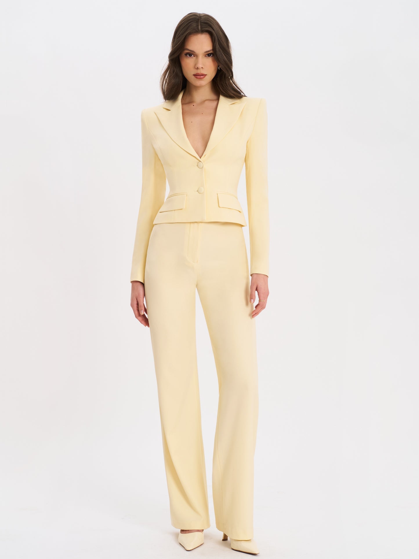 Designer Buttercream Trouser Only