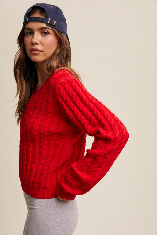 Cable Knit Sweater