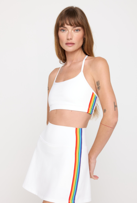 Rainbow T-Back Bra