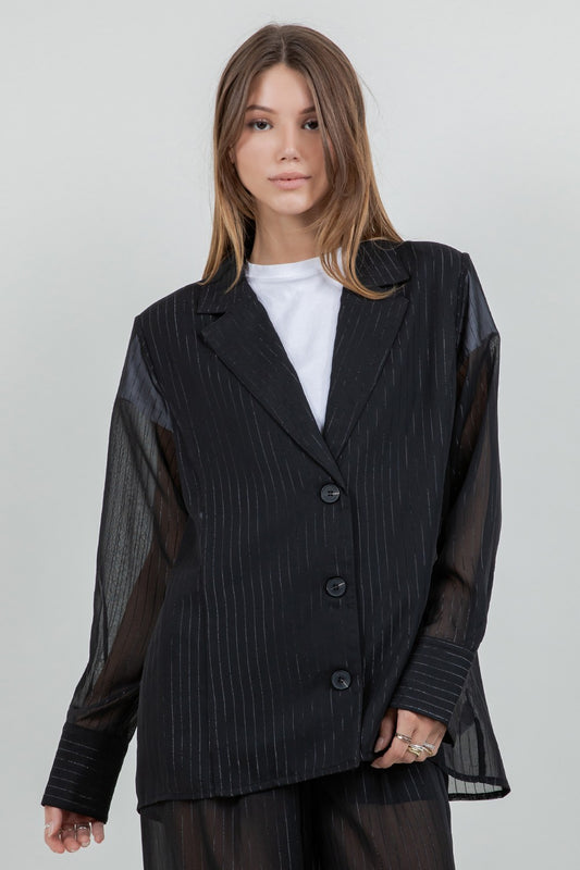 Sheer Blazer