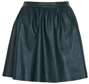 The Connor Faux Leather Skirt