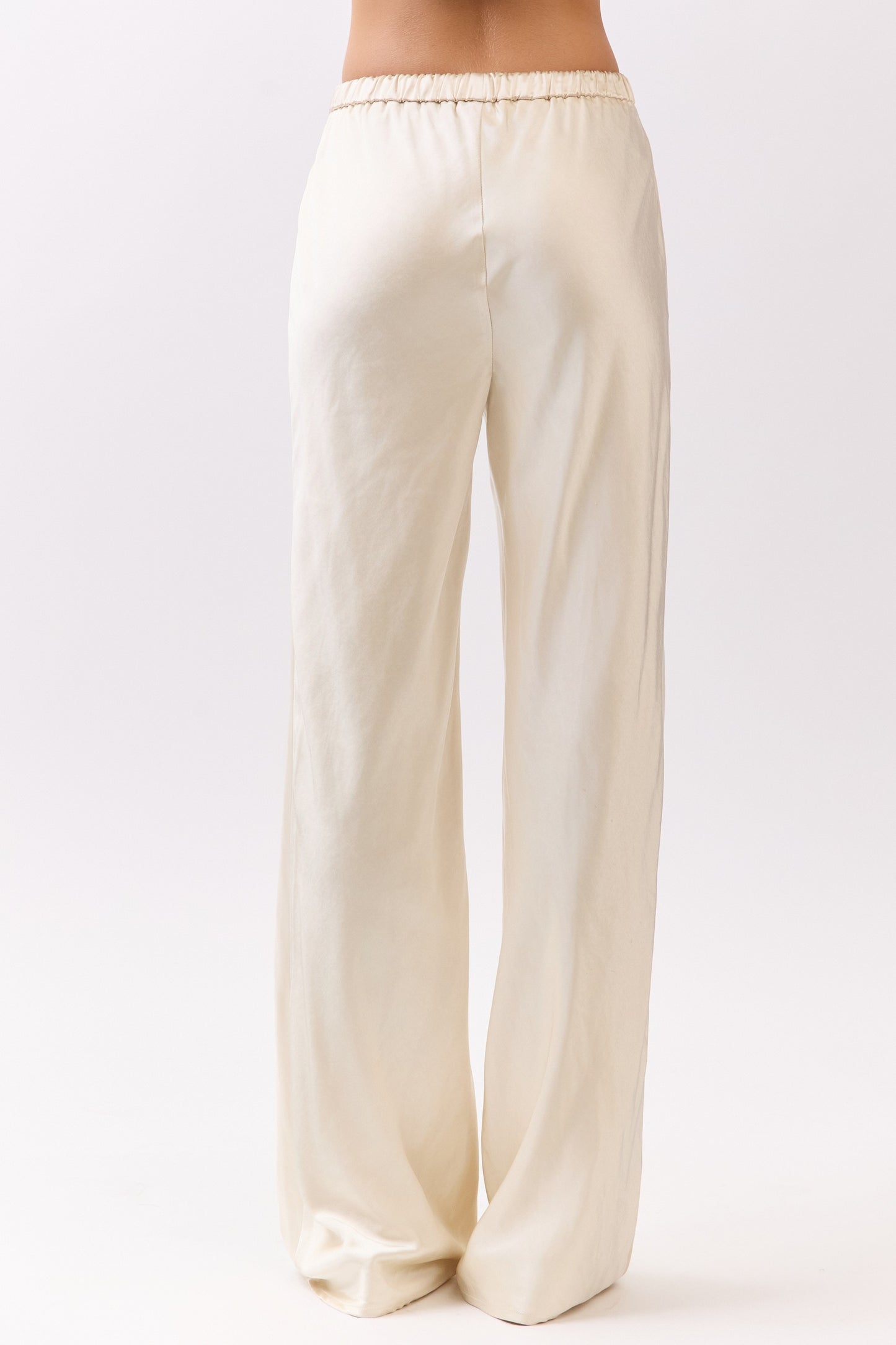 Satin Drawstring Pant