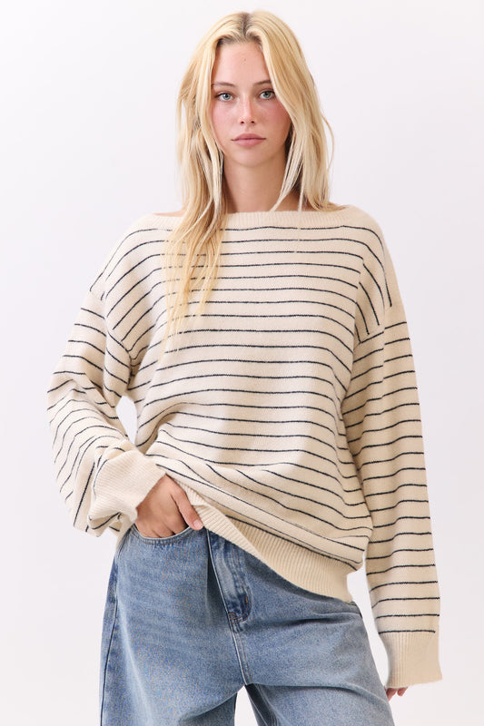Stripe Classic Sweater