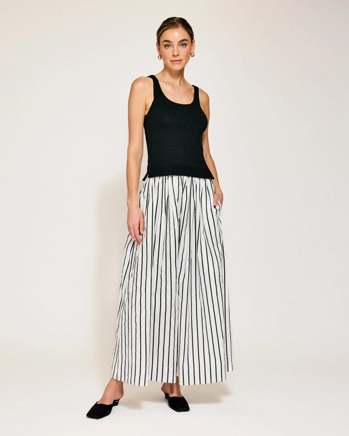 Sausalito Stripe Media Dress