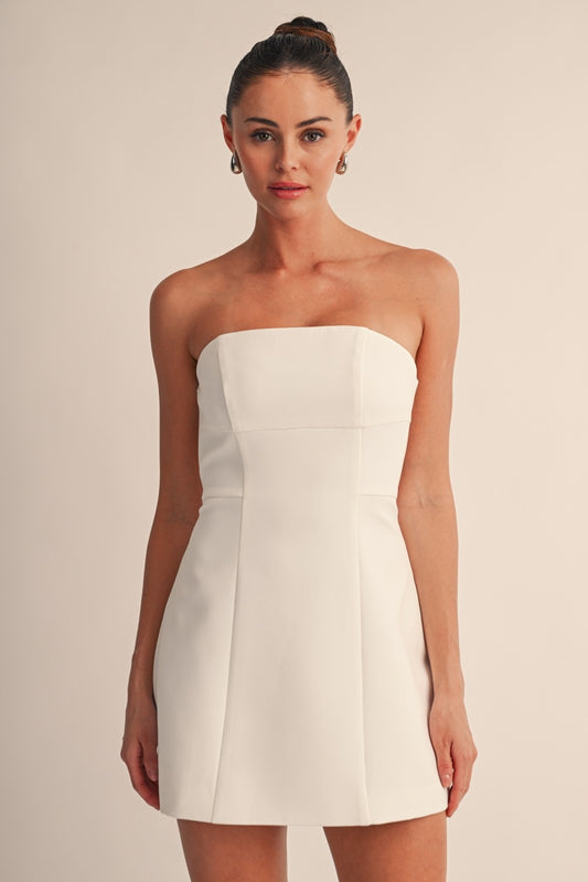 Strapless Mini Dress