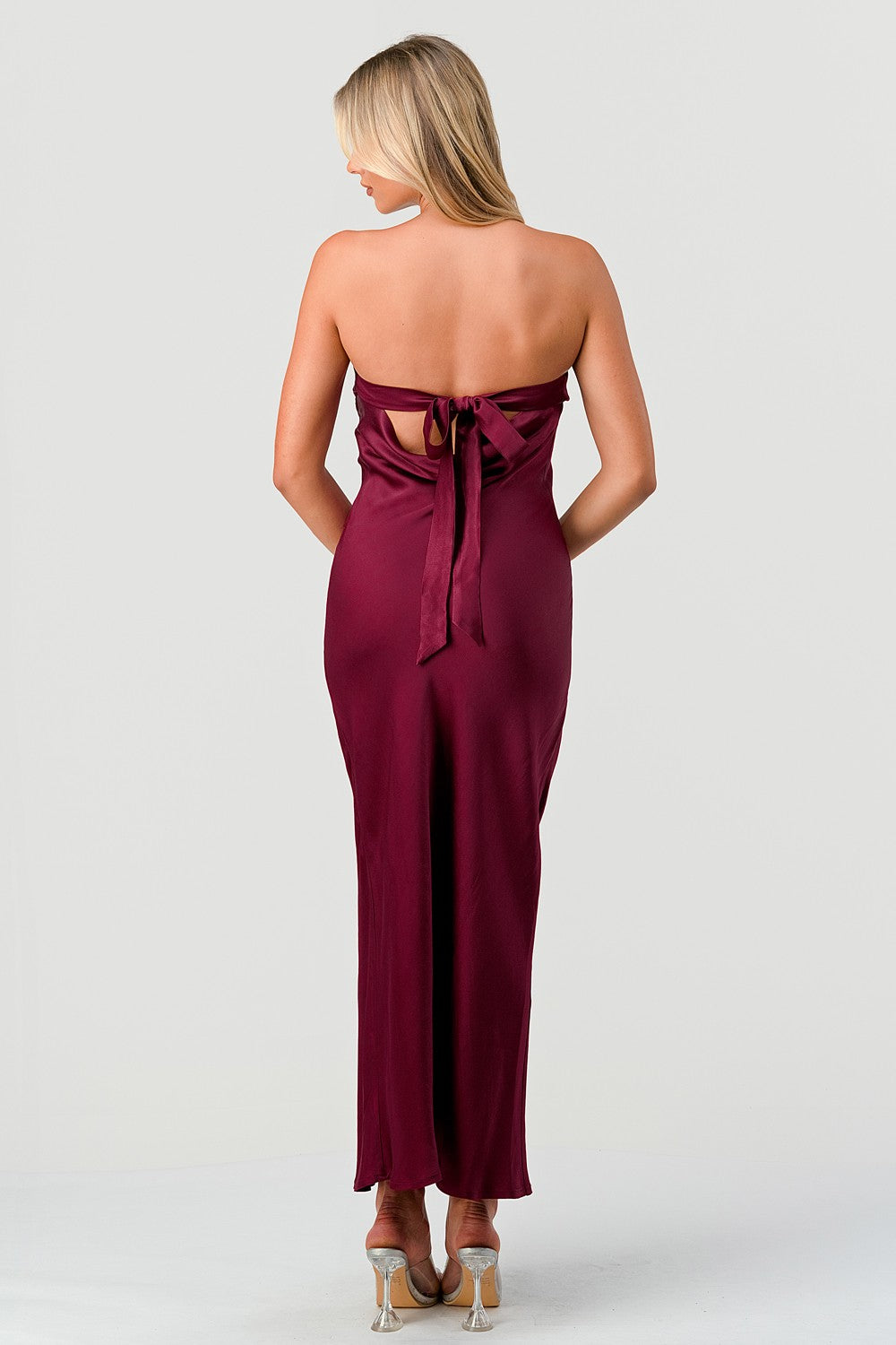 Strapless Cocktail Dress