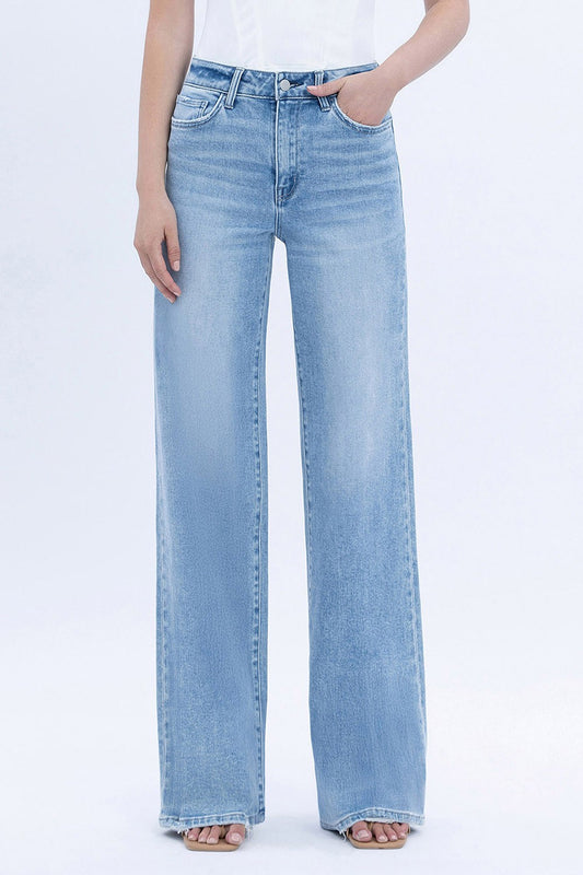 The Advantageous High Rise Wide Denim