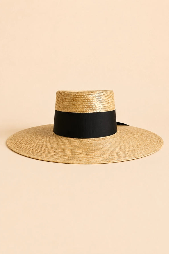 Handmade Straw Hat The Amelia