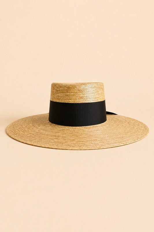 Handmade Straw Hat The Amelia