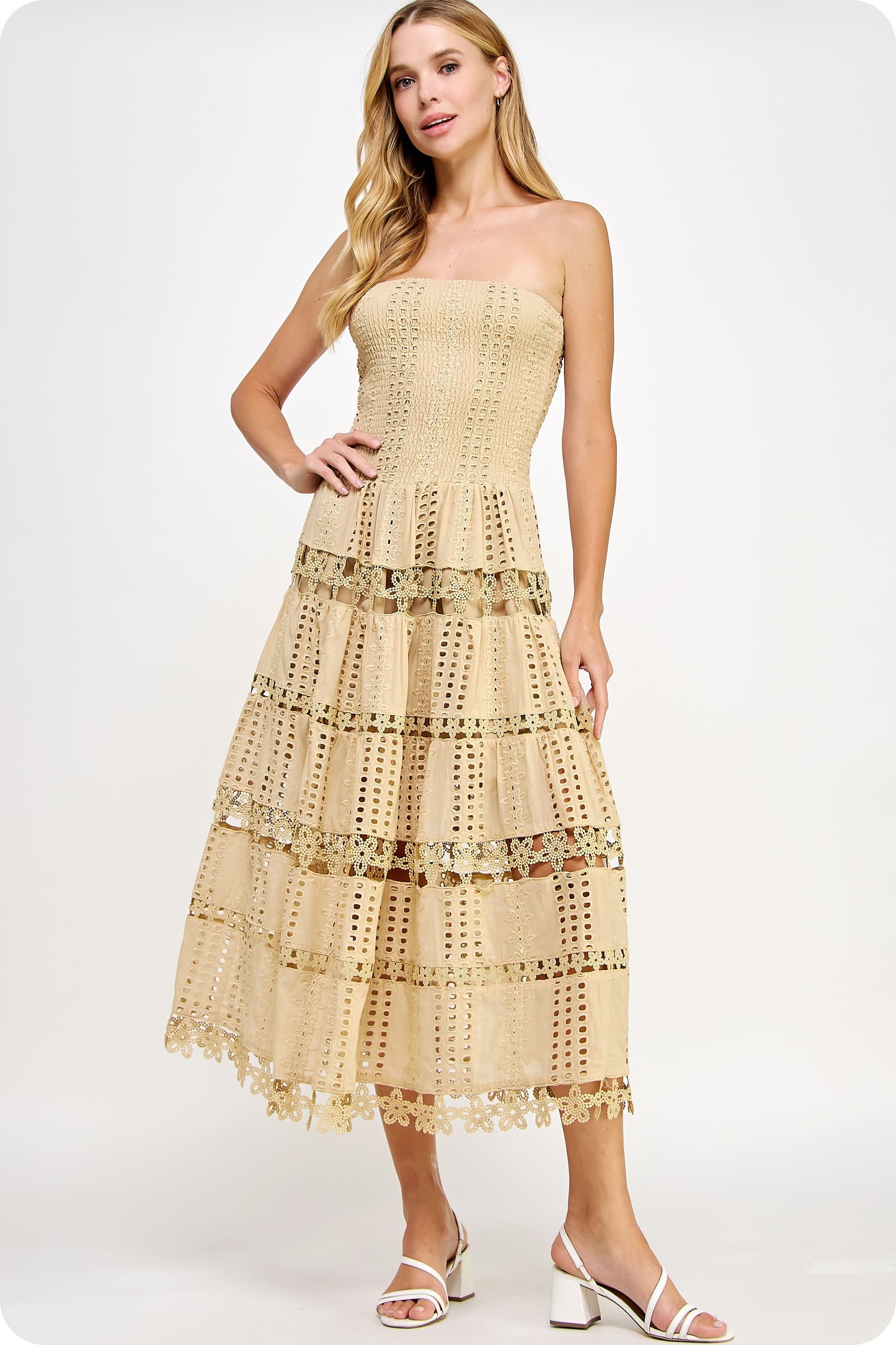 Eyelet Dress