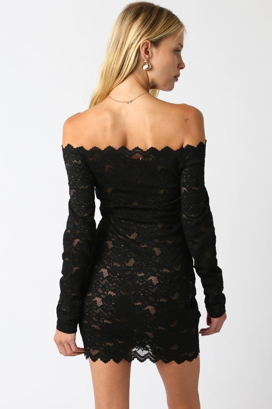 The Rory Lace Mini Dress