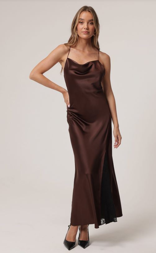 Designer The Dalton Lace Insert Dress
