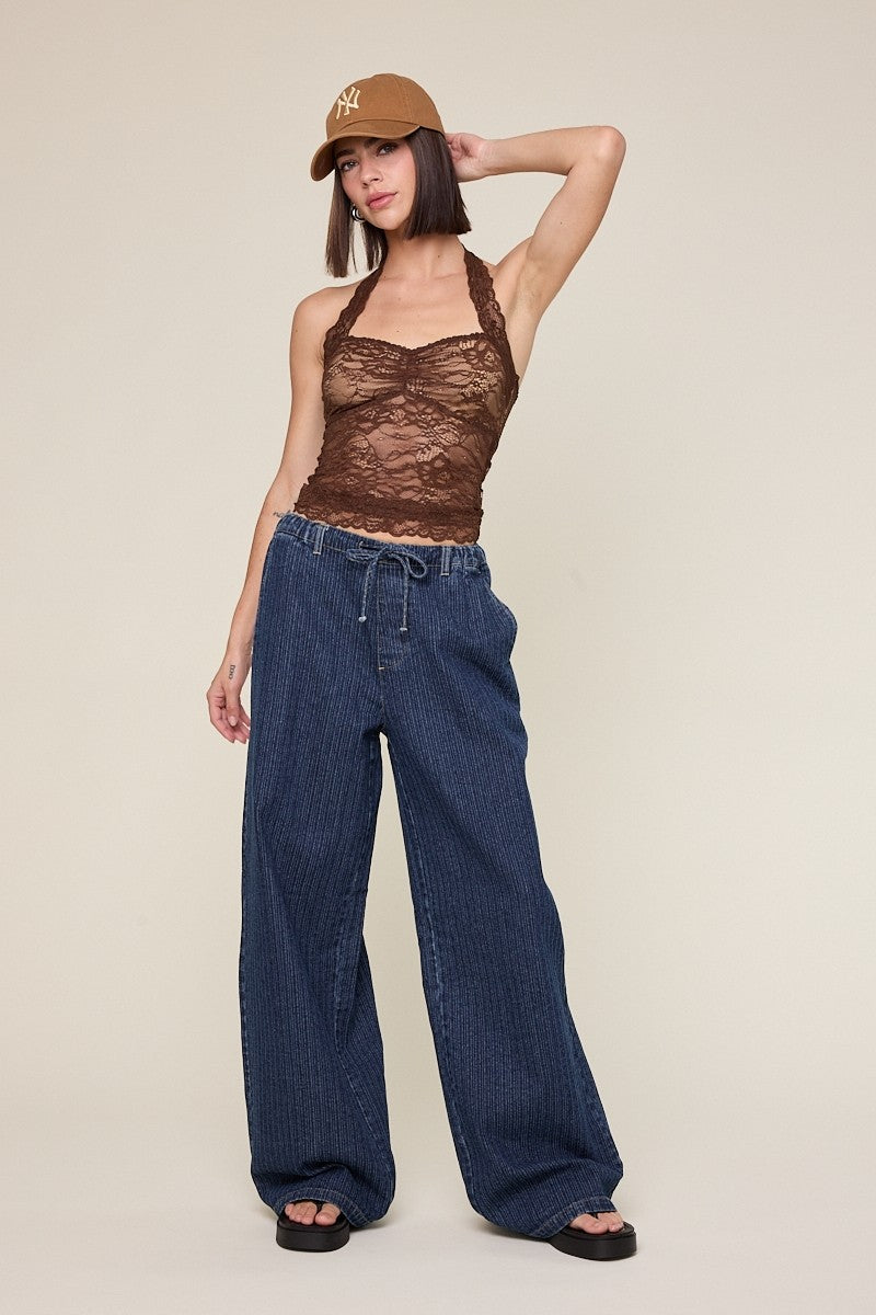 Halter Lace Top