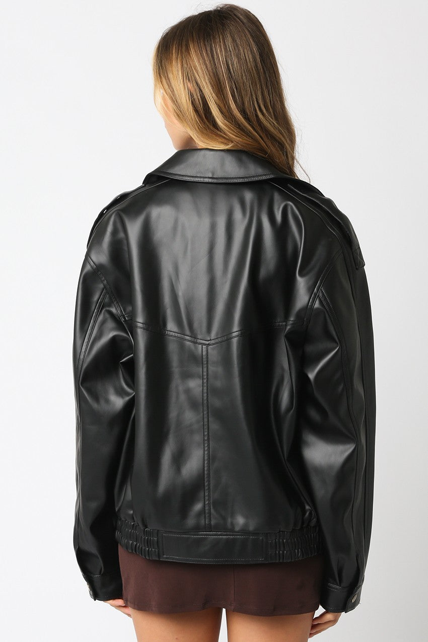 The Carina PU Jacket