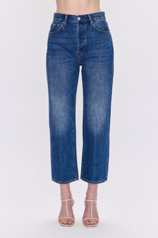 Designer The Cassie Crop High Rise Straight