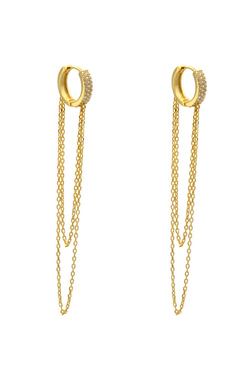 Chain Earrings 3" Drop #20004