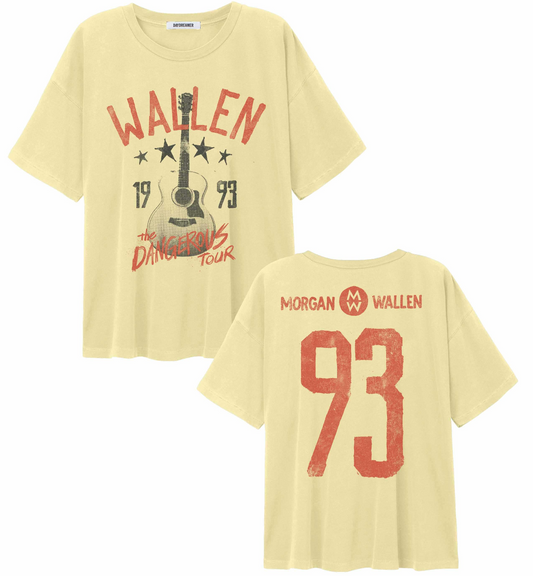 Designer Morgan Wallen Tour Merch Tee