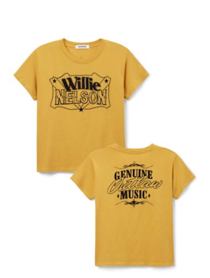 DD Willie Nelson Tee