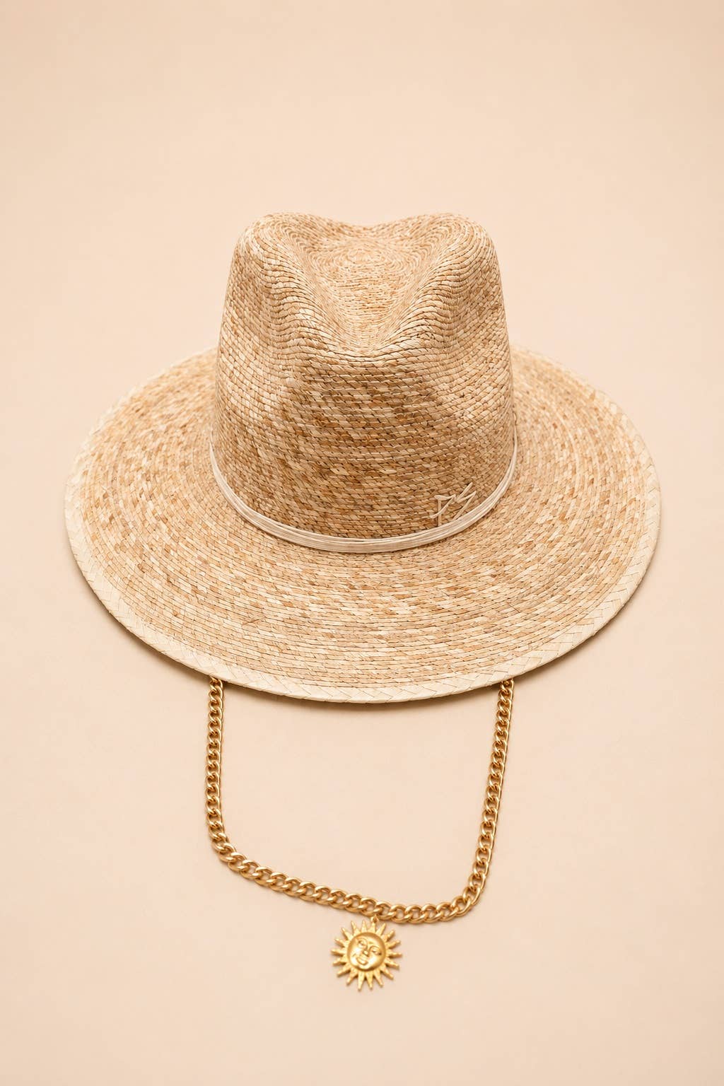 Kailani Straw Explorer Crown Hat: Tan / L
