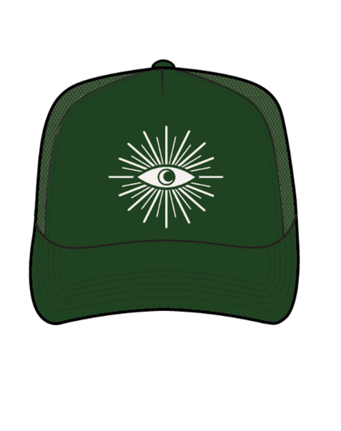 Seeing Eye Trucker Hat