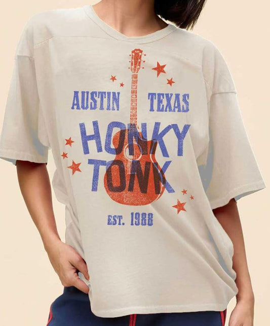 Designer Oversized Tee Honkey Tonk