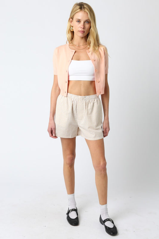The Kia Checkered Short