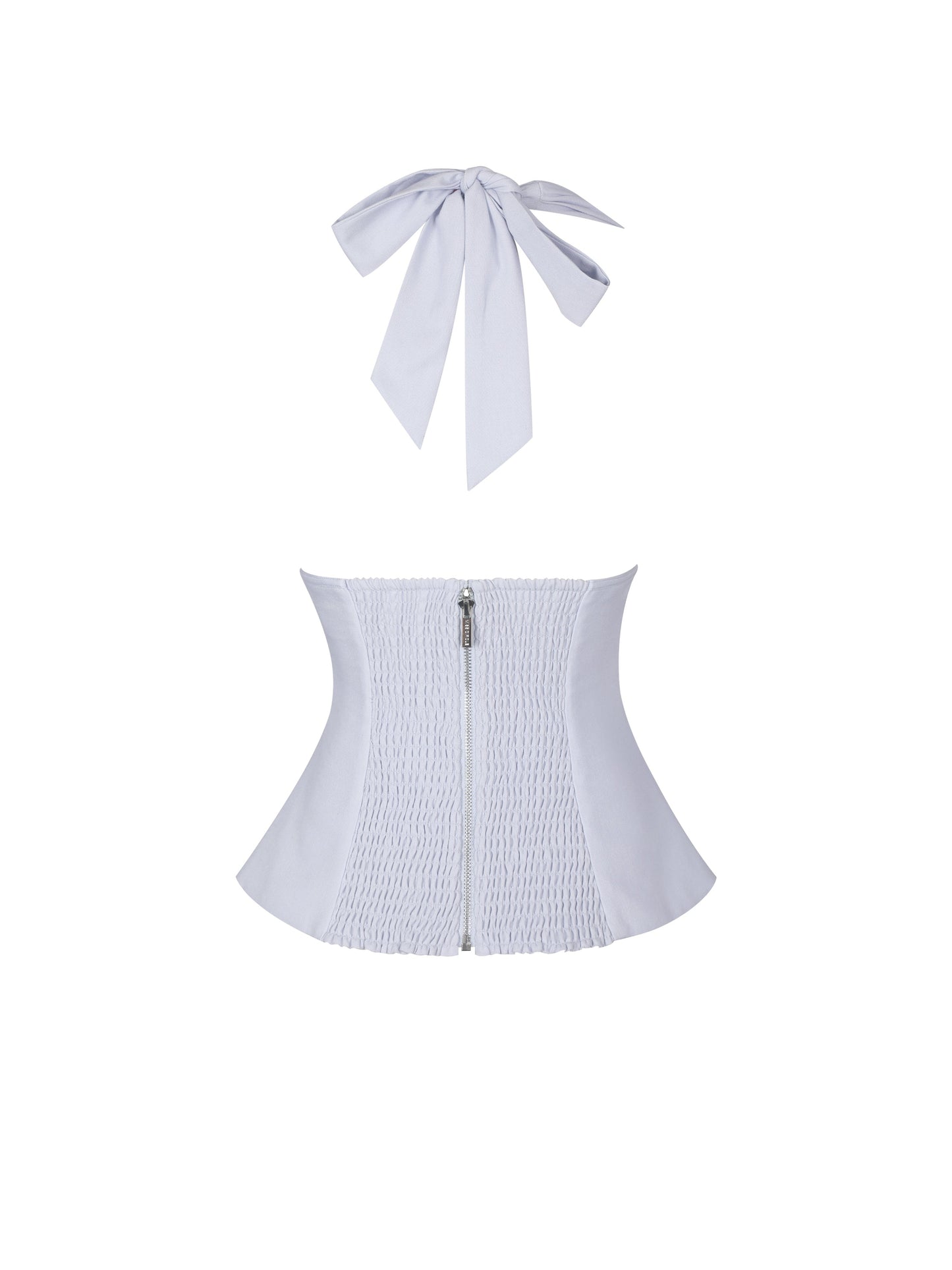 The Quinzella Linen Halter Top