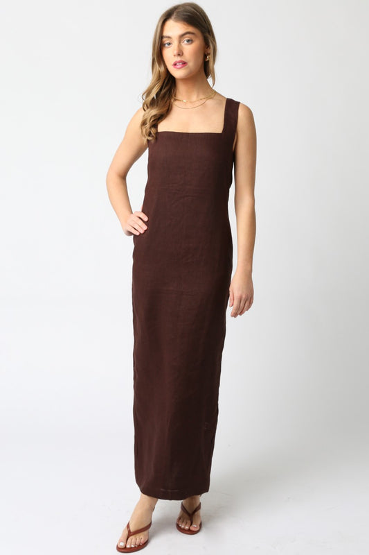 Linen Tank Dress