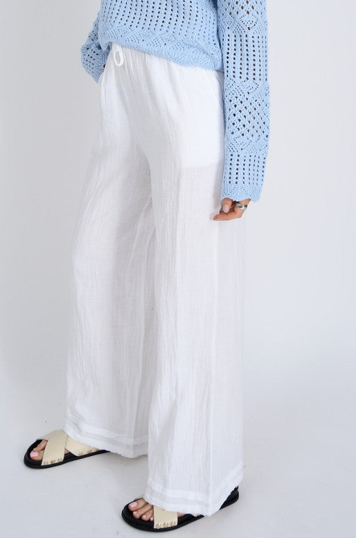 Merry Pull On Linen Pant