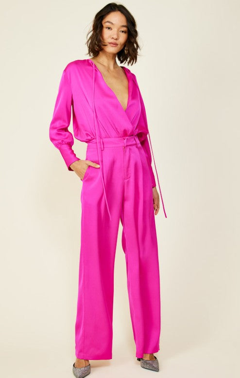 Designer Pink Satin Pant ONLY