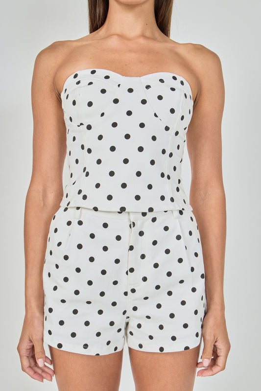 Polka Dot Tube Top