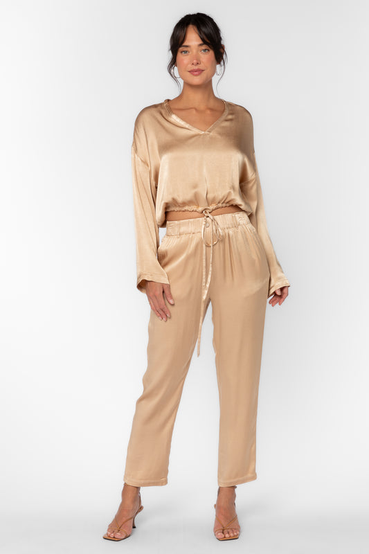 The Sherona Satin Pant