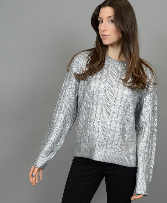 Silver Sweater