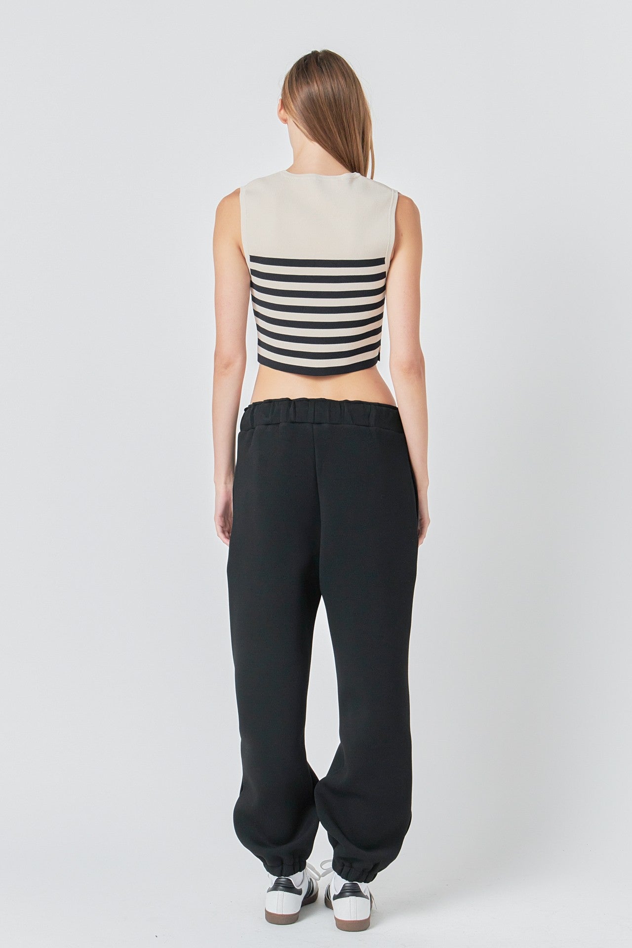 Stripe Crop Top