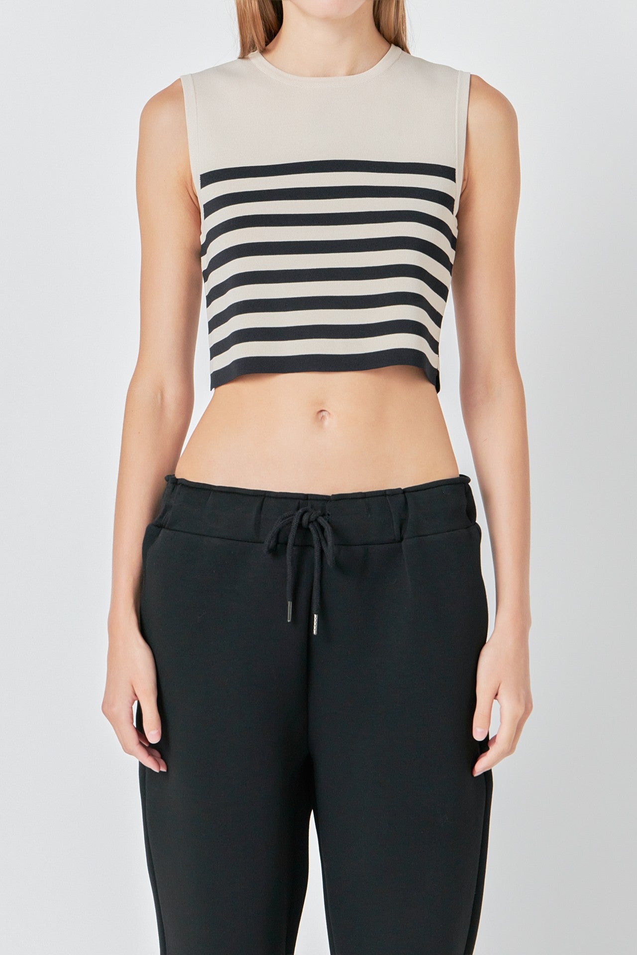 Stripe Crop Top