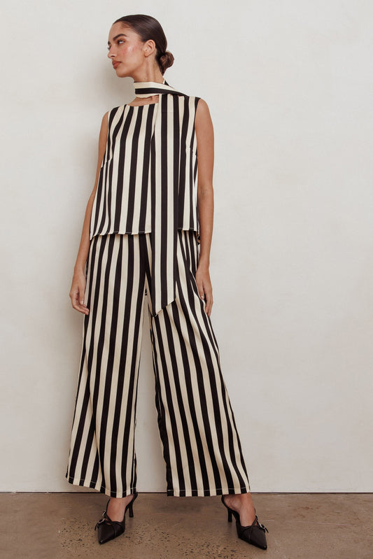 Pant and Top Stripe Set PRICE DROP