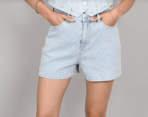 The Gena Stripe Shorts
