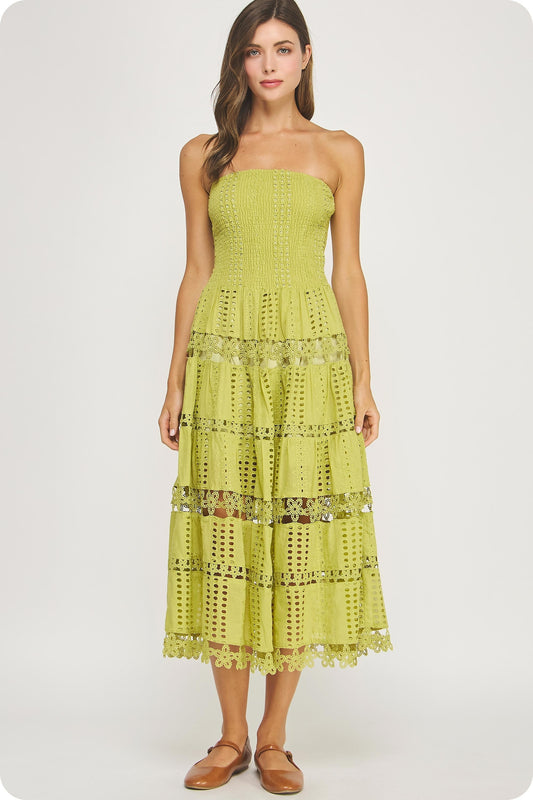 Eyelet Dress