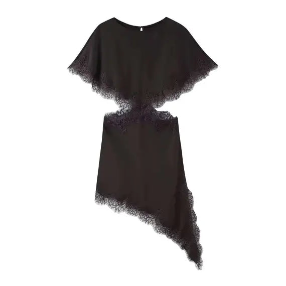 Lace Trim Dress