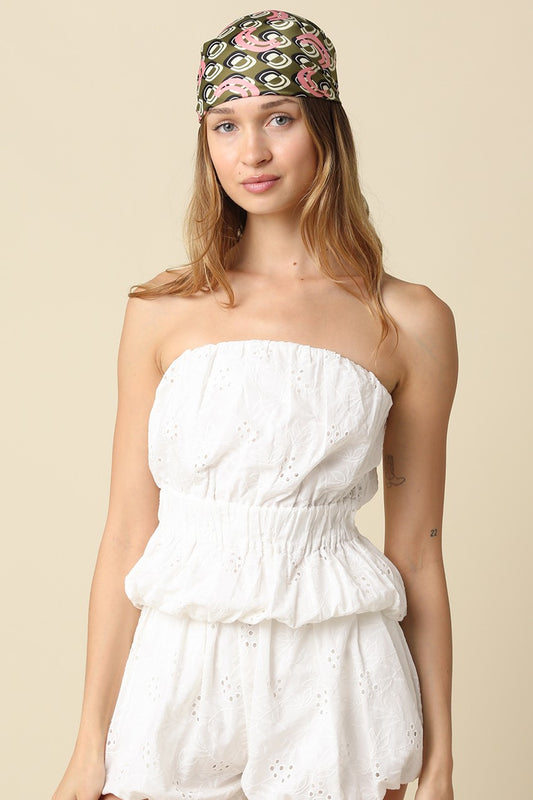 White Tube Top