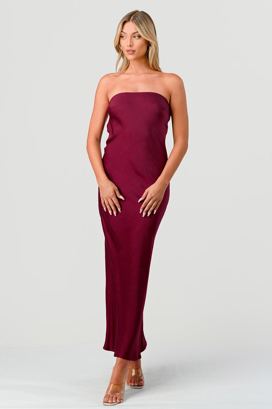 Strapless Cocktail Dress