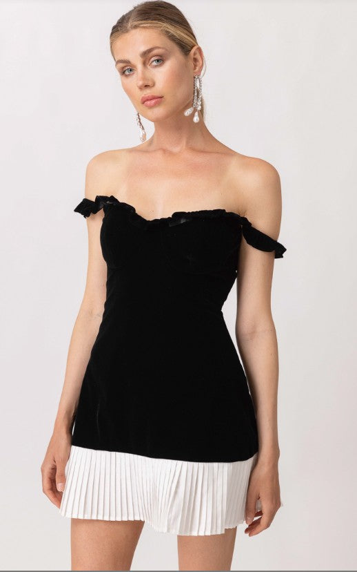 Designer Velvet Dress